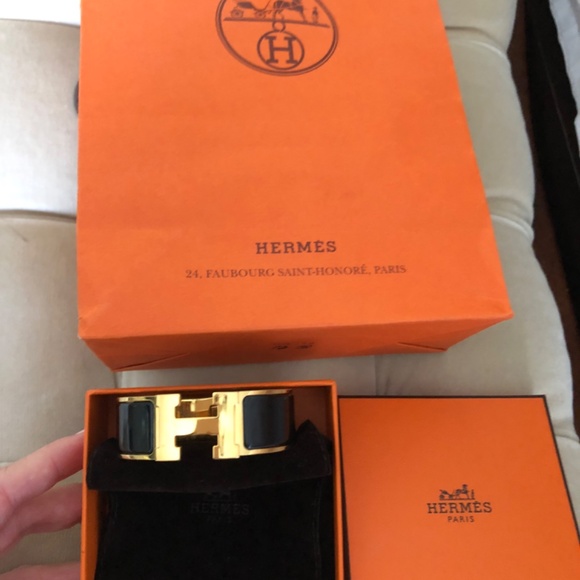 COPY - Hermes Clic Clac GM black . Mint condition - Picture 3 of 3